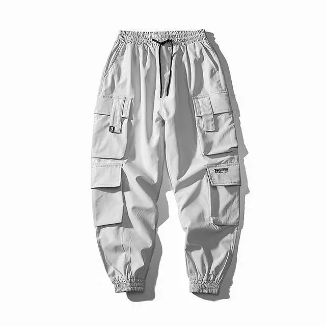 Casual Streetwear Cargo Pants For Men