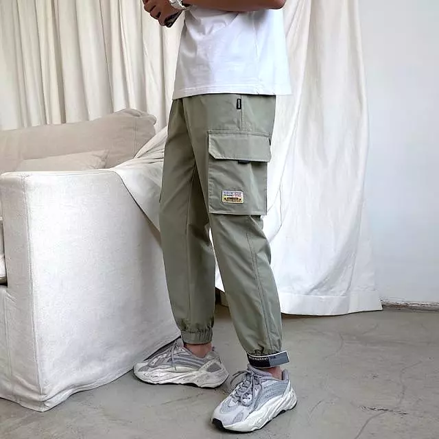 Casual Streetwear Cargo Pants For Men