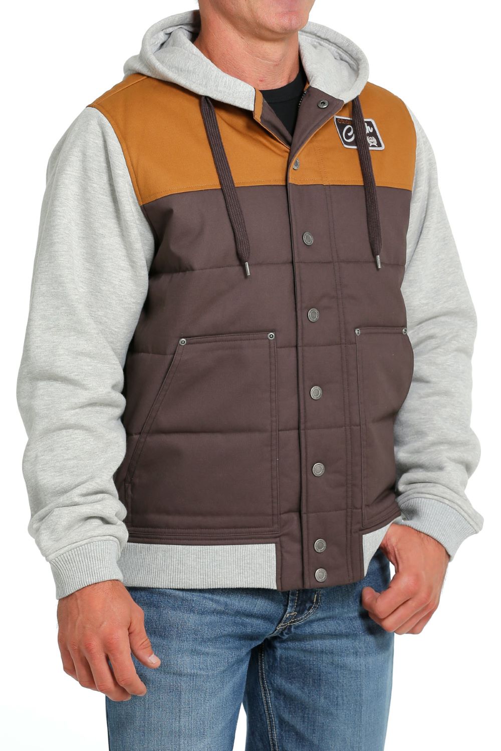 'Cinch' Men's Hoodie Jacket - Multi