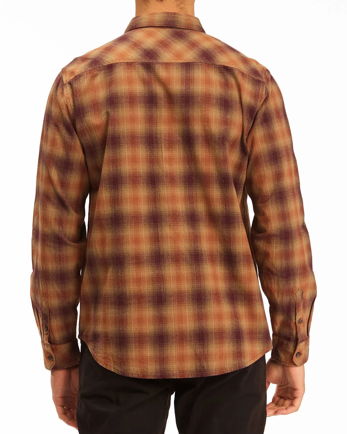 Coastline Long Sleeve Plaid Shirt Men's