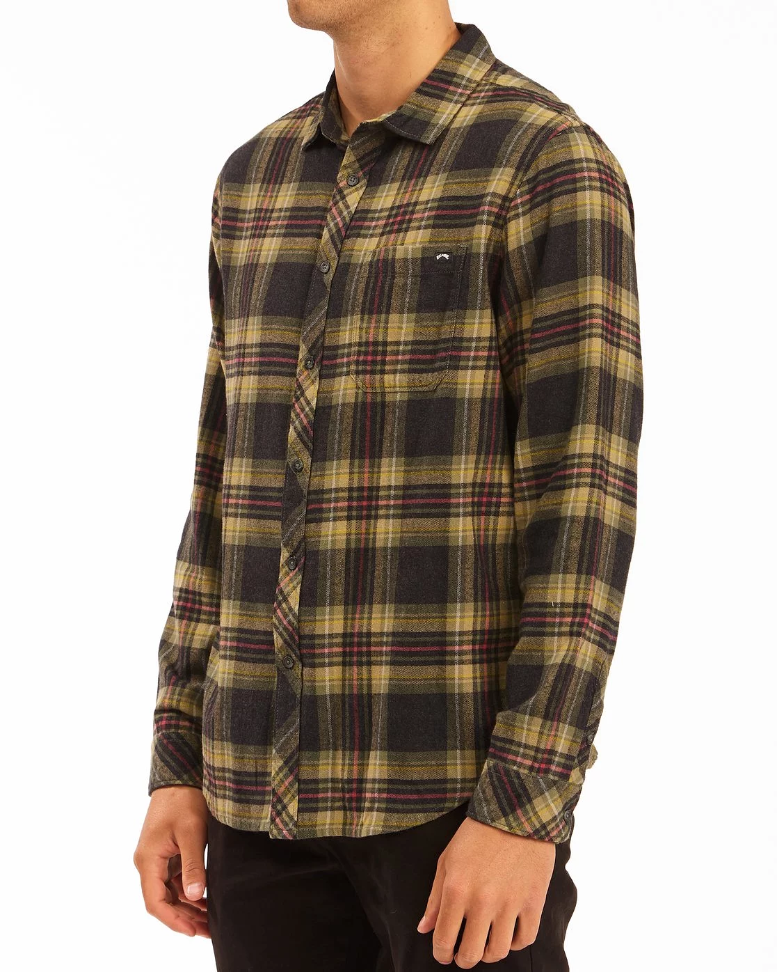 Coastline Long Sleeve Plaid Shirt Men's