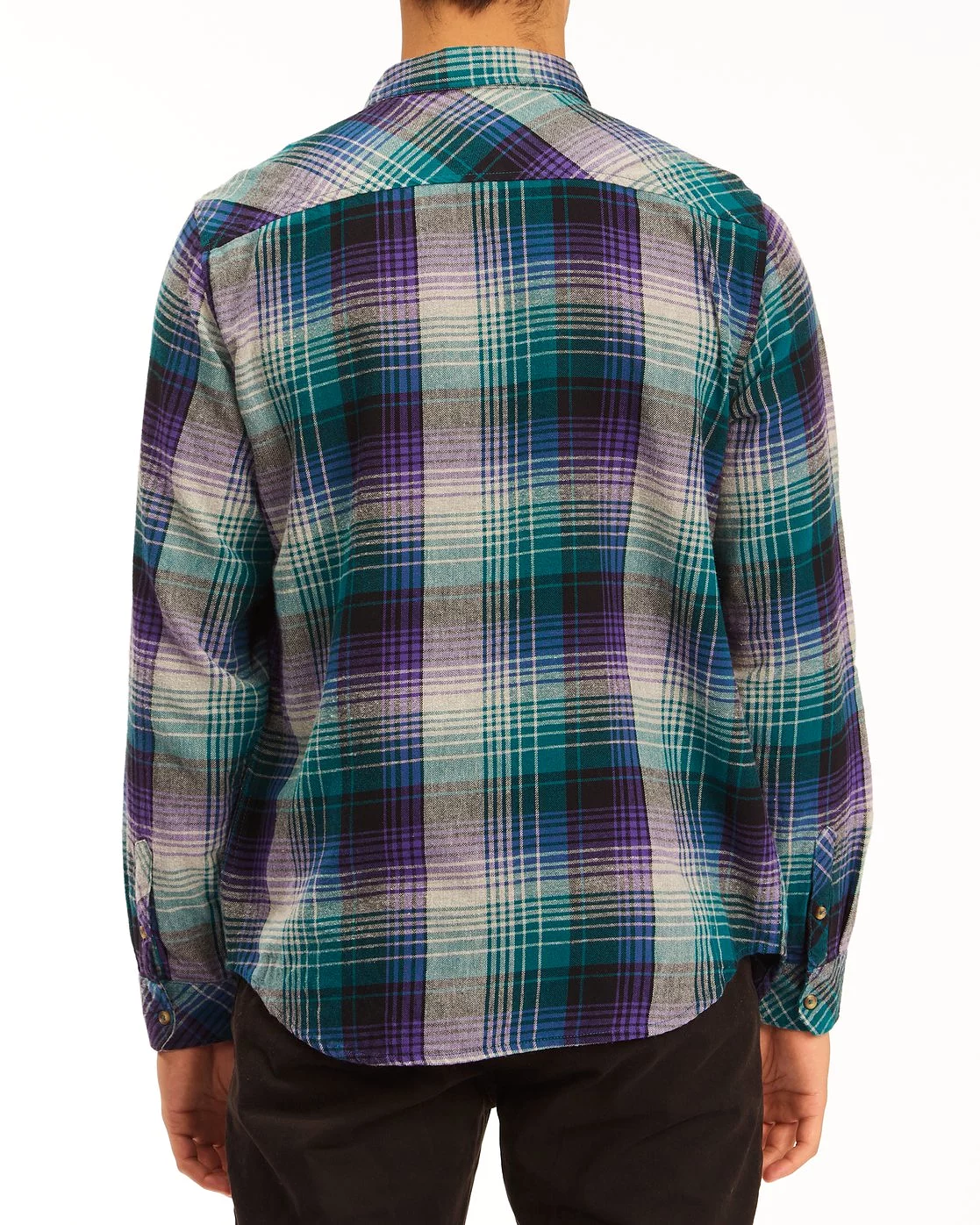 Coastline Long Sleeve Plaid Shirt Men's