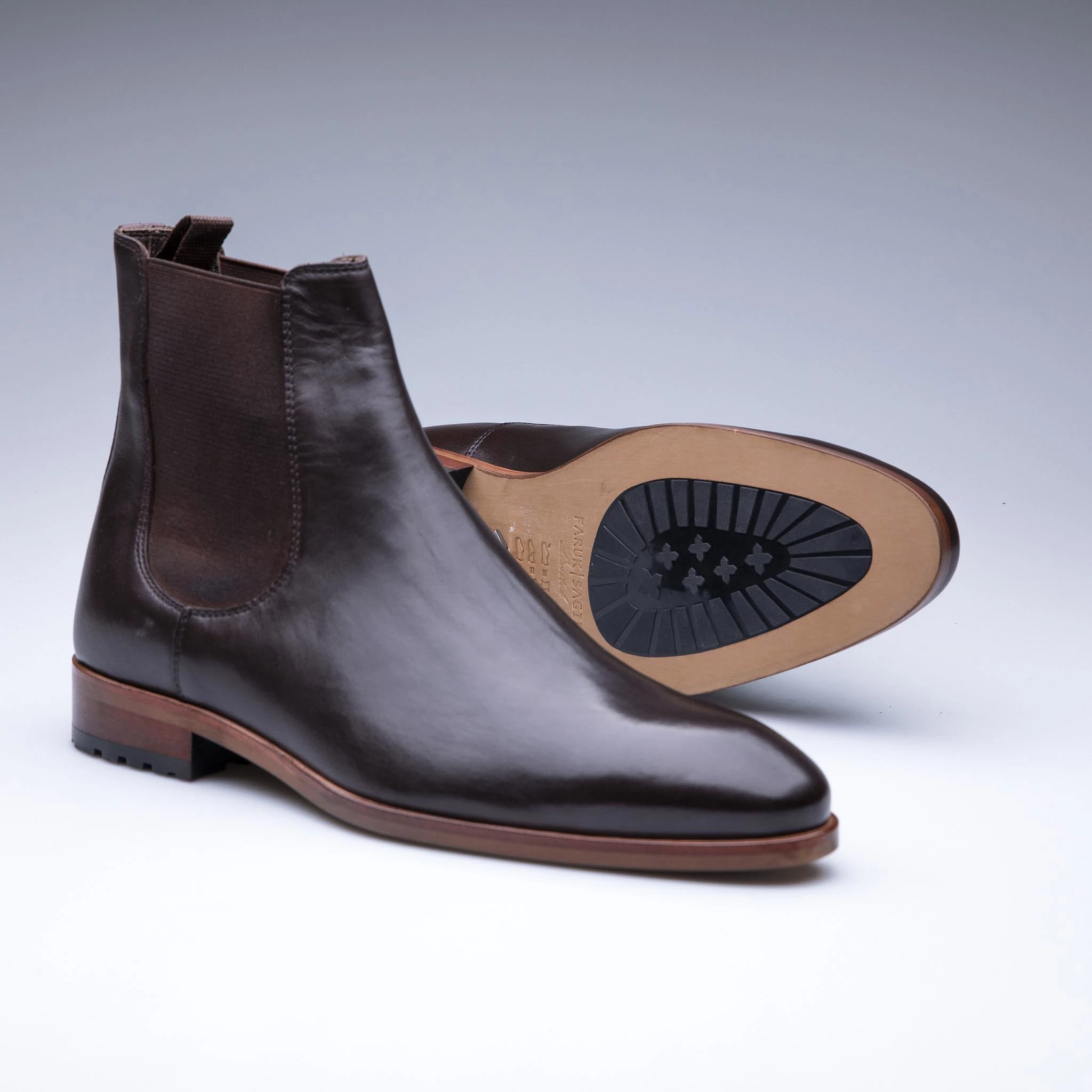 Coffee Case Chelsea Boots