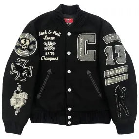 Cream Soda Varsity Jacket - M