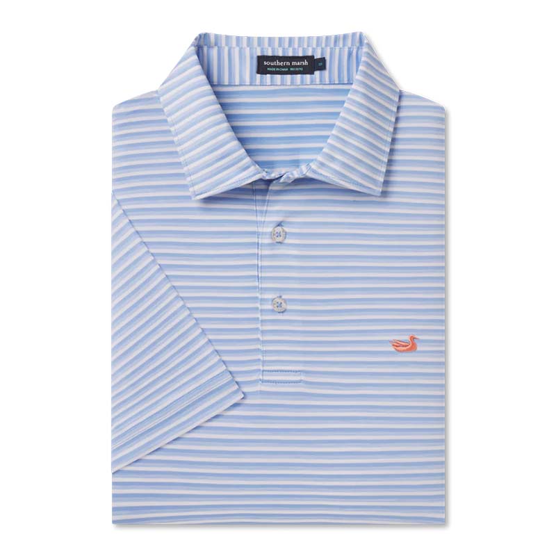 Domingo Stripe Polo