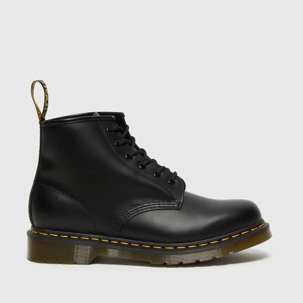 Dr. Martens Men's 101 Yellow Stitch - Black