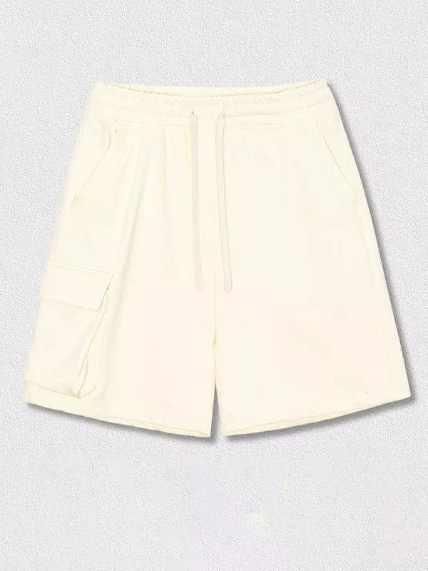 Drawstring Men Cargo Shorts