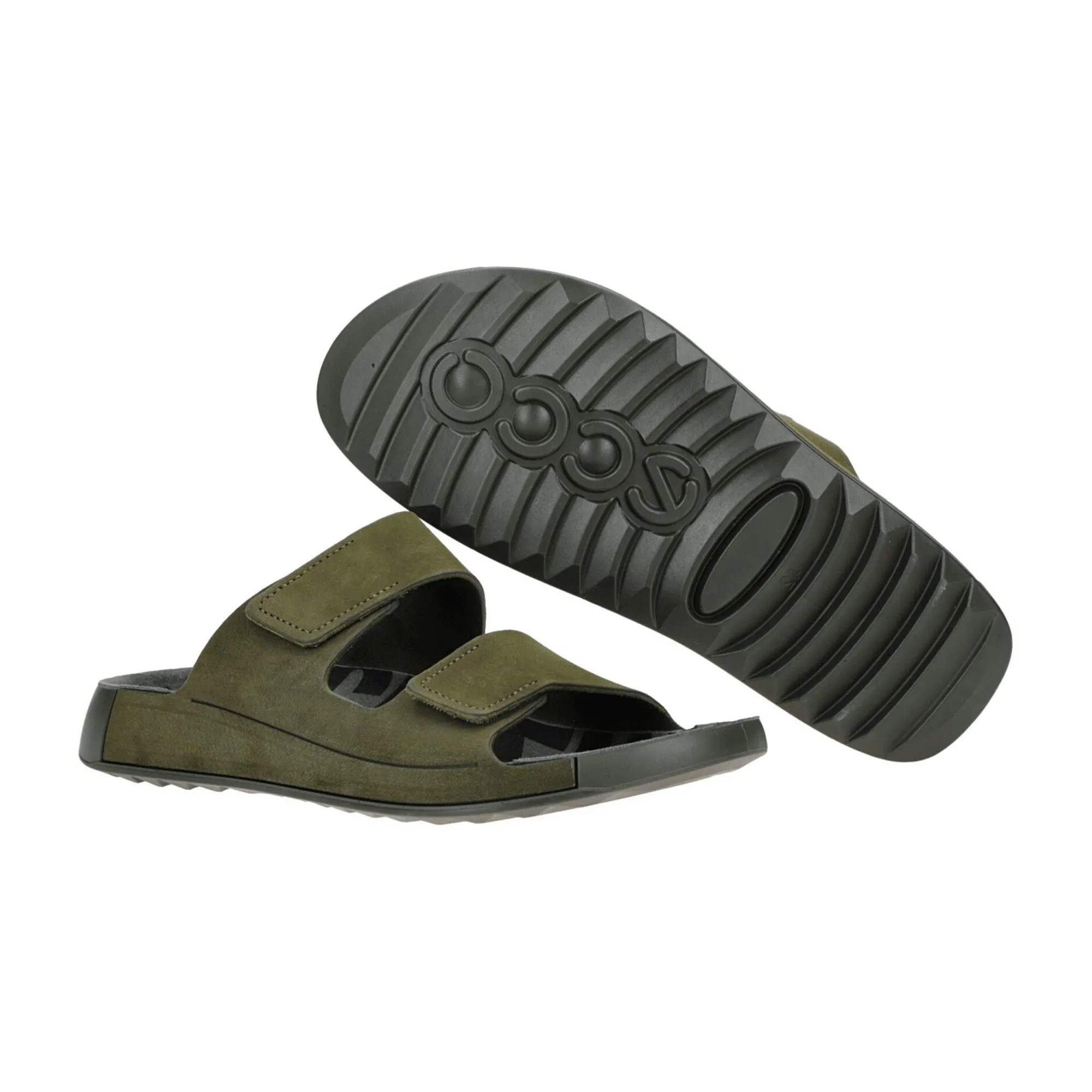 Ecco 2nd Cozmo M Men's Sandals in Grape Leaf Green - Stylish & Durable