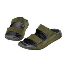 Ecco 2nd Cozmo M Men's Sandals in Grape Leaf Green - Stylish & Durable