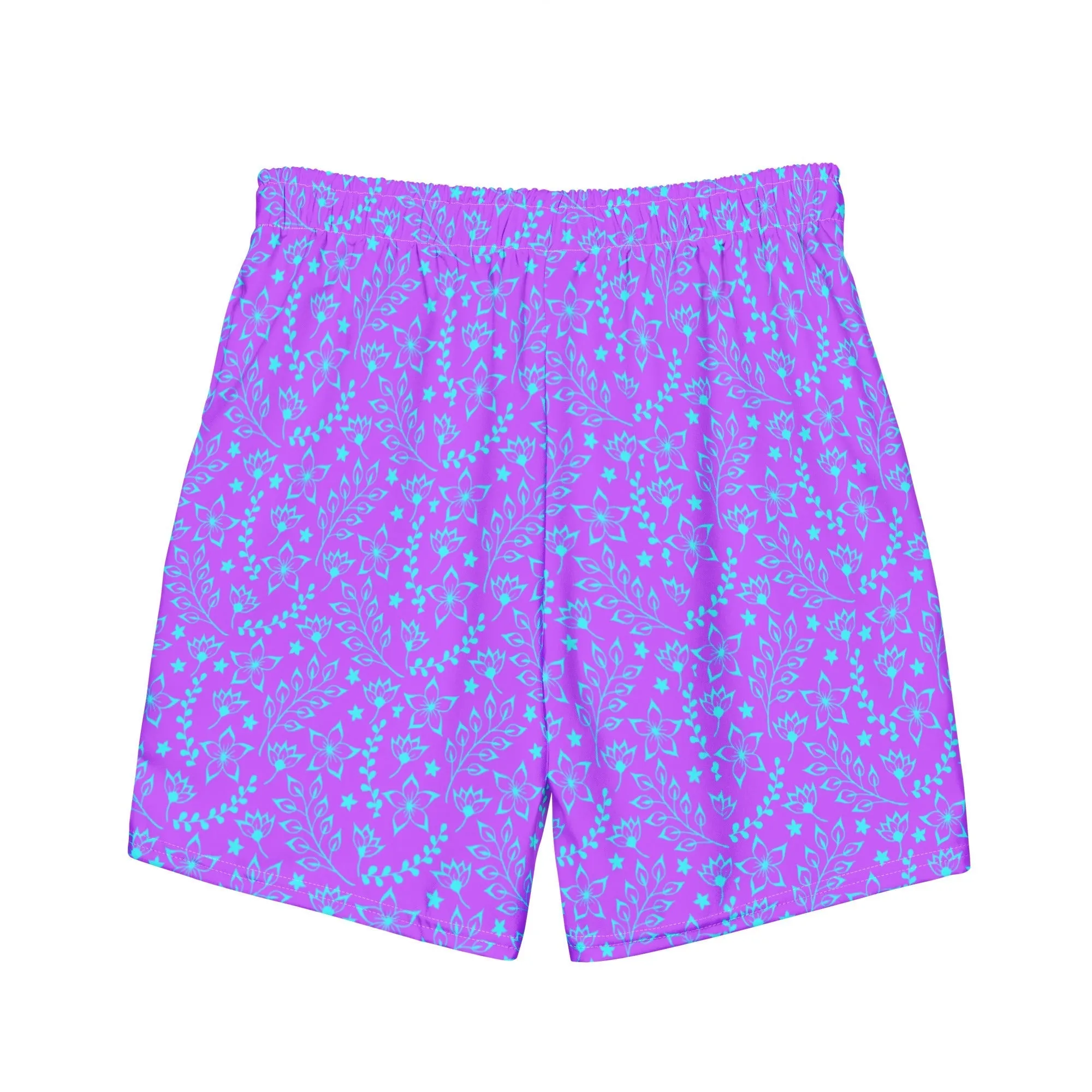 ECO MEN'S SWIM SHORTS | GARDEN PARTY PURPLE