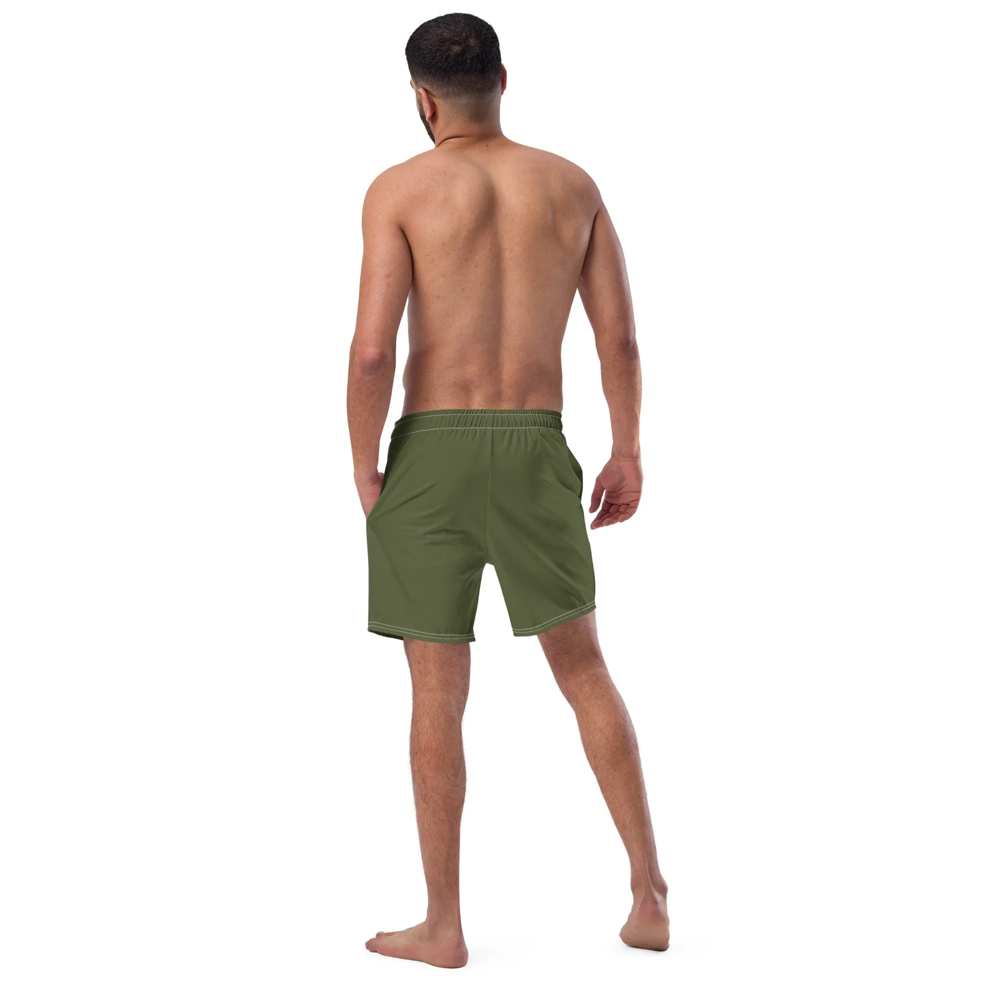 ECO MEN'S SWIM SHORTS | KHAKI