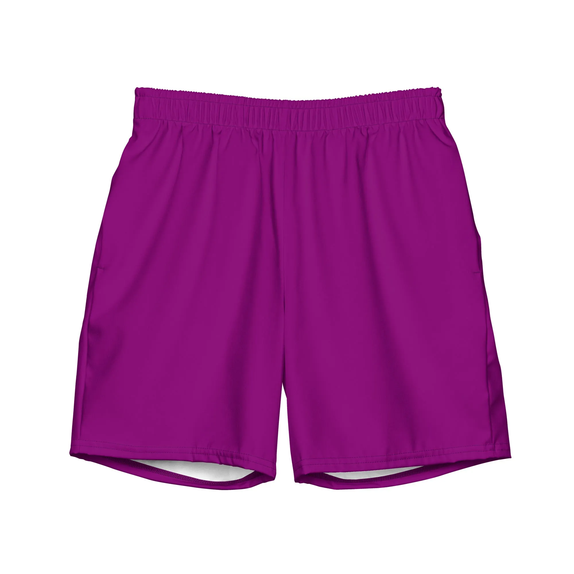 ECO MEN'S SWIM SHORTS - BERRY PURPLE