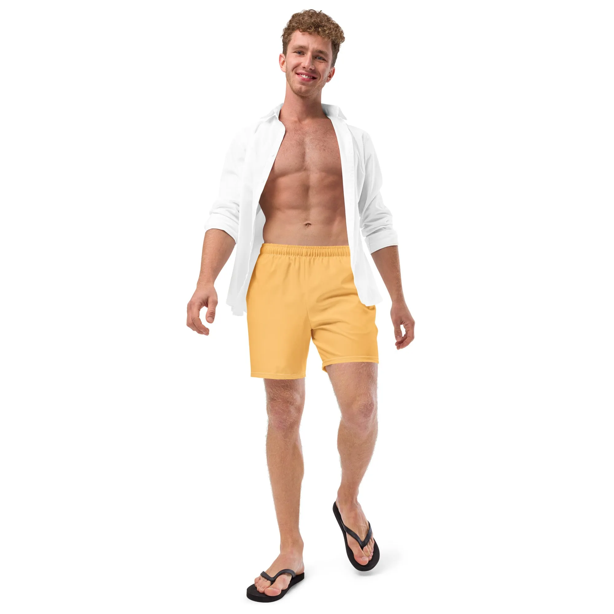 ECO MEN'S SWIM SHORTS |PEACH