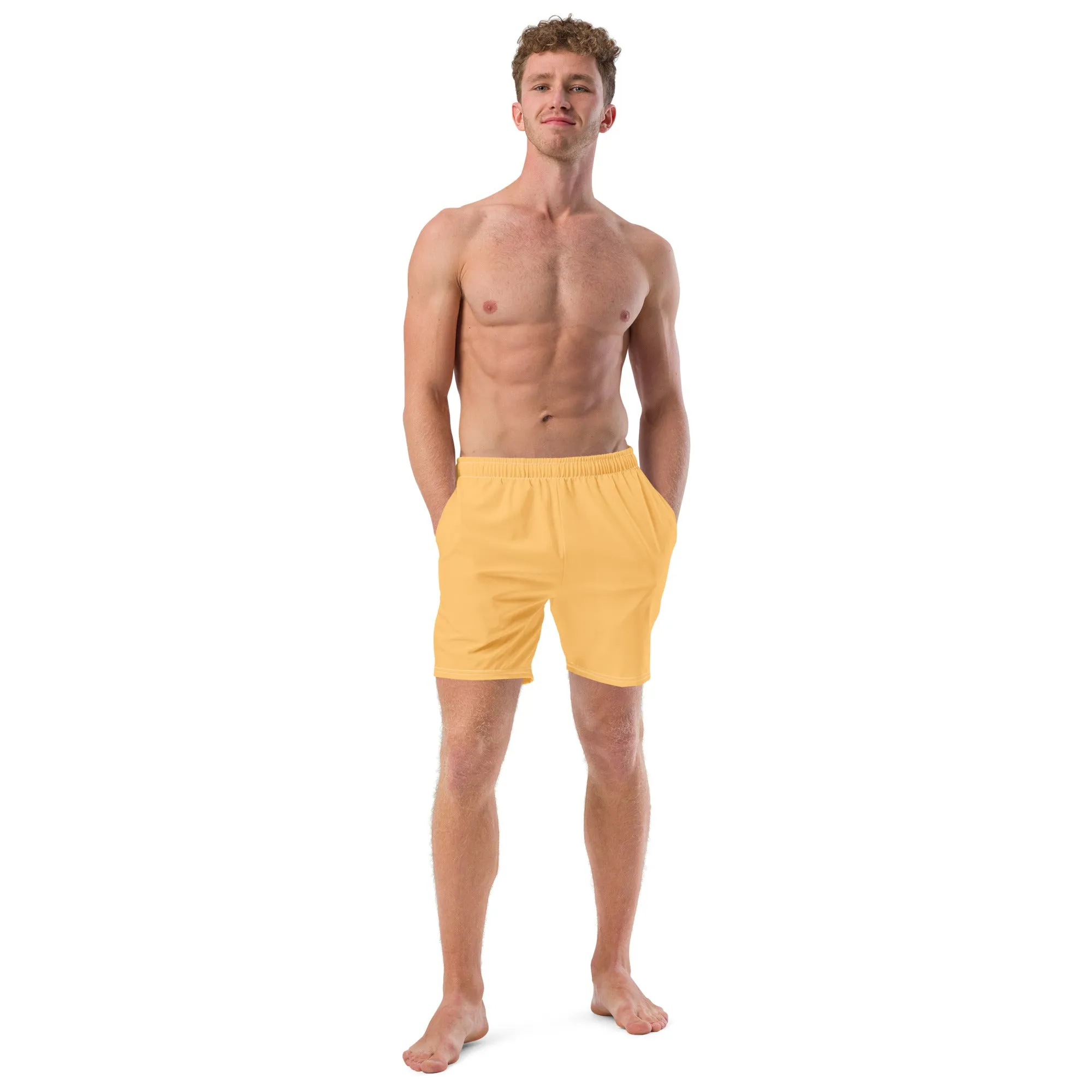 ECO MEN'S SWIM SHORTS |PEACH