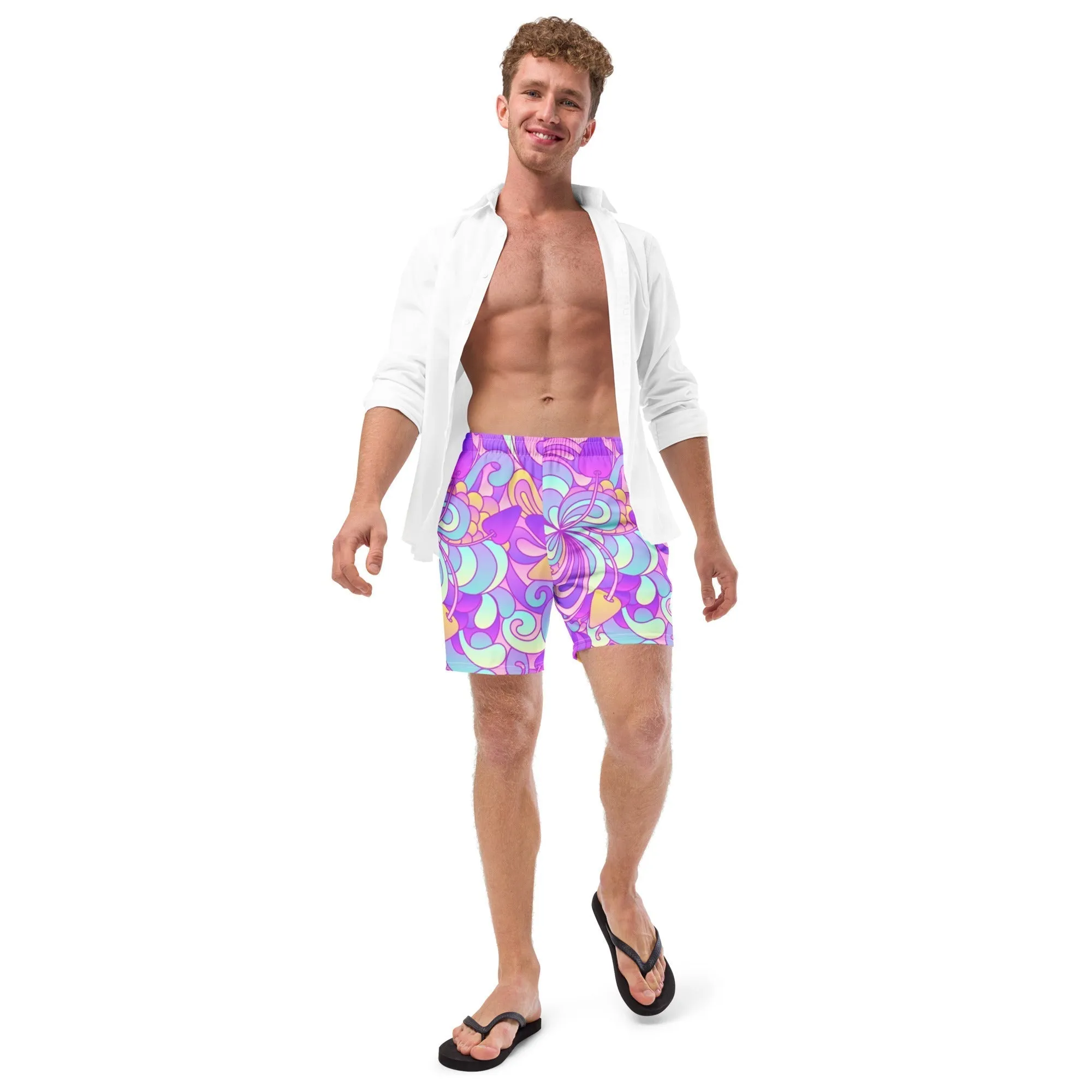 ECO MEN'S SWIM SHORTS |PURPLE DELICA