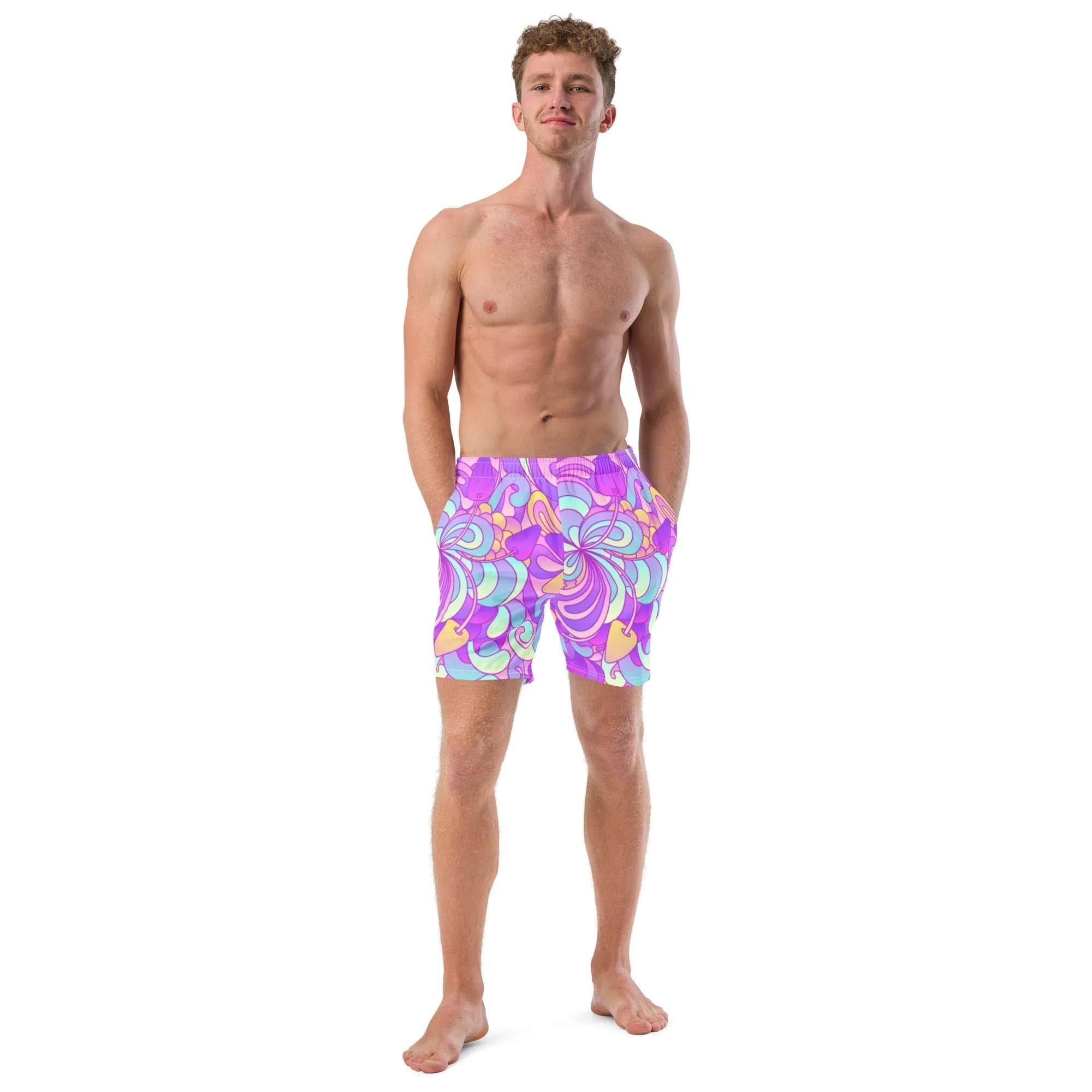 ECO MEN'S SWIM SHORTS |PURPLE DELICA