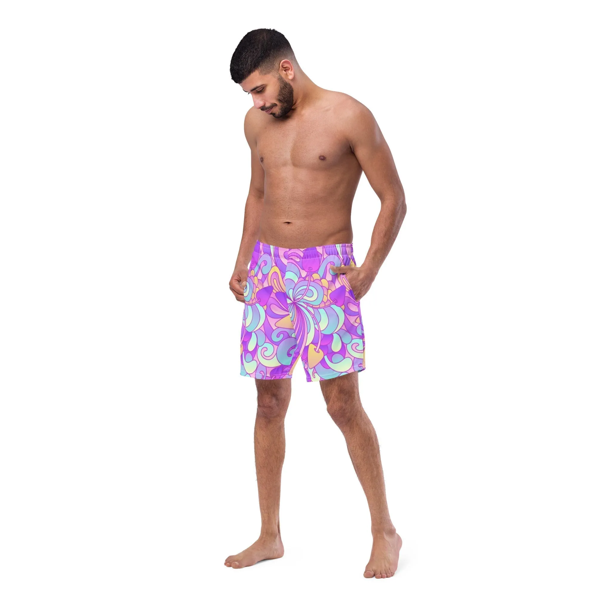 ECO MEN'S SWIM SHORTS |PURPLE DELICA