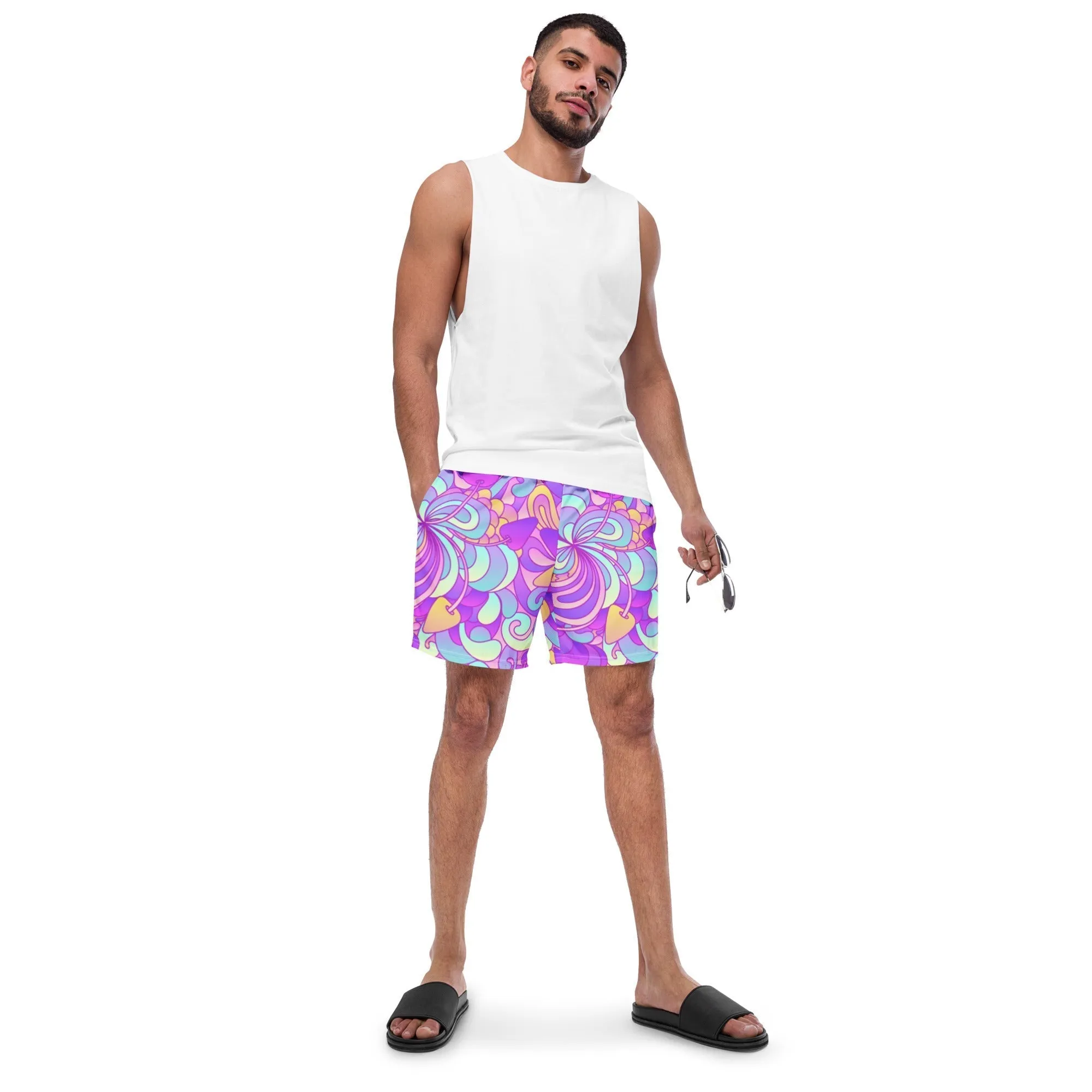 ECO MEN'S SWIM SHORTS |PURPLE DELICA