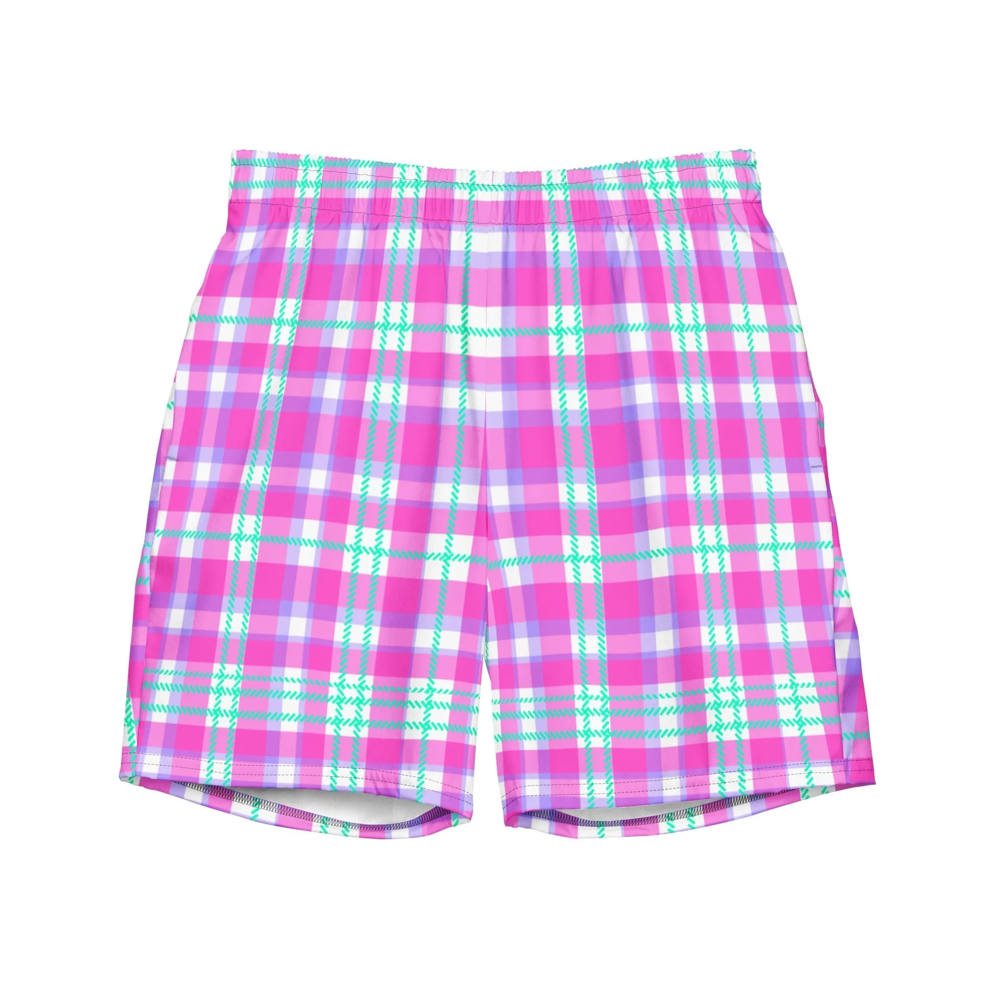 ECO MEN'S SWIM SHORTS - RETROCHECKI