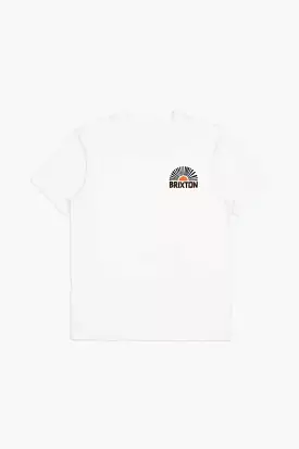 Fairview S/S Tailored Tee - White