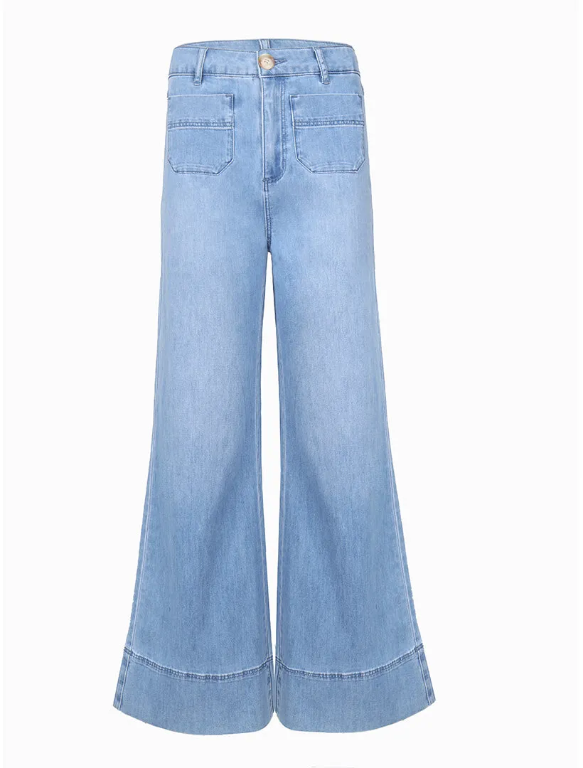 Farrah Summer Wash Denim Jeans