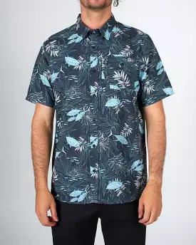 Feeding Frenzy UV Woven Shirt Men's