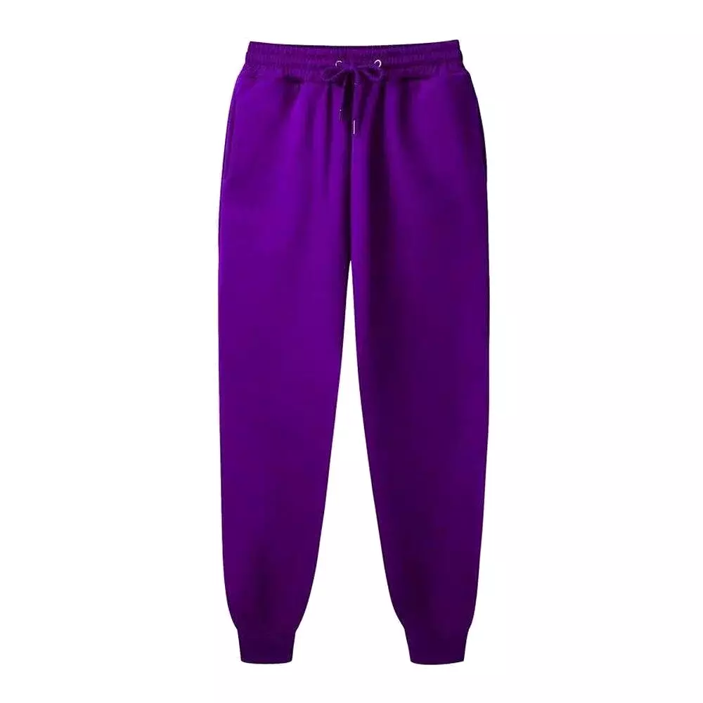 Fleece Drawstring Oversize Sweatpants Men