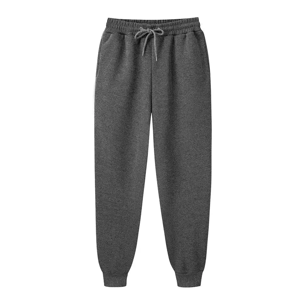 Fleece Drawstring Oversize Sweatpants Men