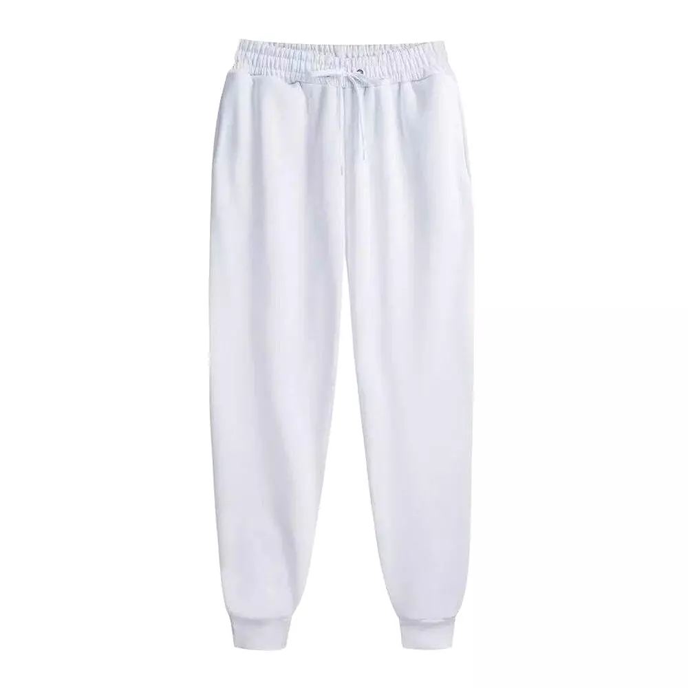 Fleece Drawstring Oversize Sweatpants Men