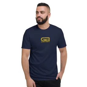 Gerald Black Embroidered Short-sleeve T-Shirt for Men and Women