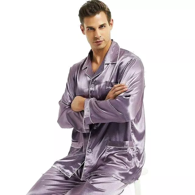 Good Night Vibes Men Pajama Set