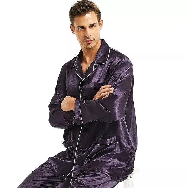 Good Night Vibes Men Pajama Set