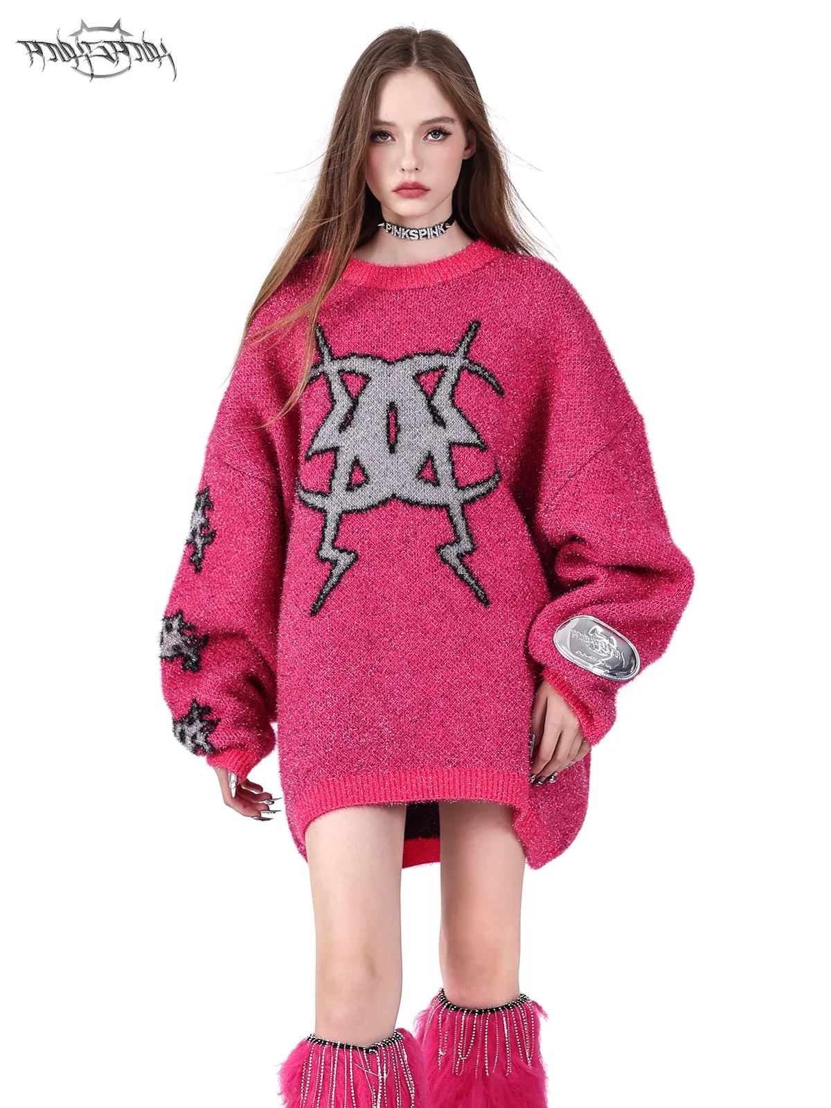 Graphic OverSize Genderless Sweater