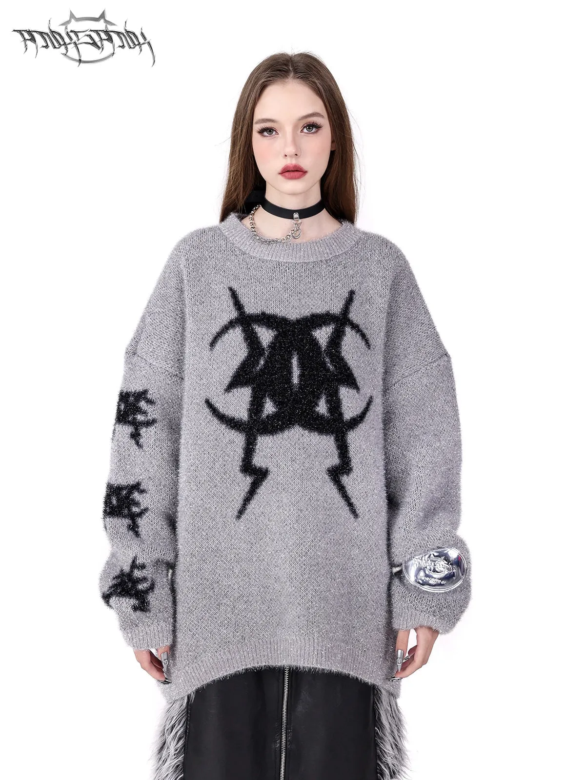 Graphic OverSize Genderless Sweater