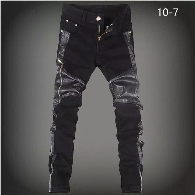 Hip Hop Leather Pants For Men