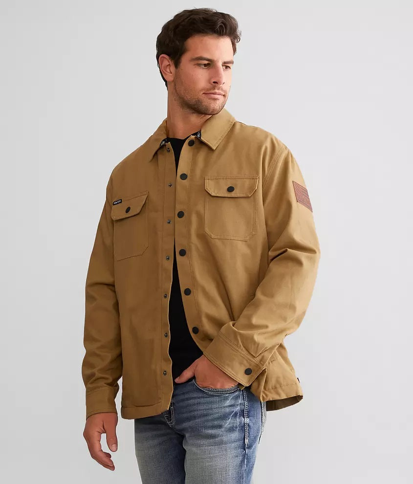 'Howitzer' Men's Marshall Snap Front Jacket - Bronze