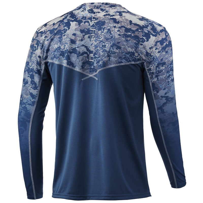 Huk Men's Icon X Tide Change Fade L/S 958