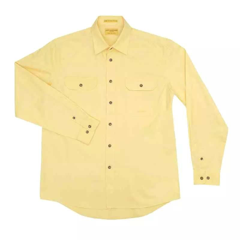 Just Country Evan Full Button Shirt Men's Butter