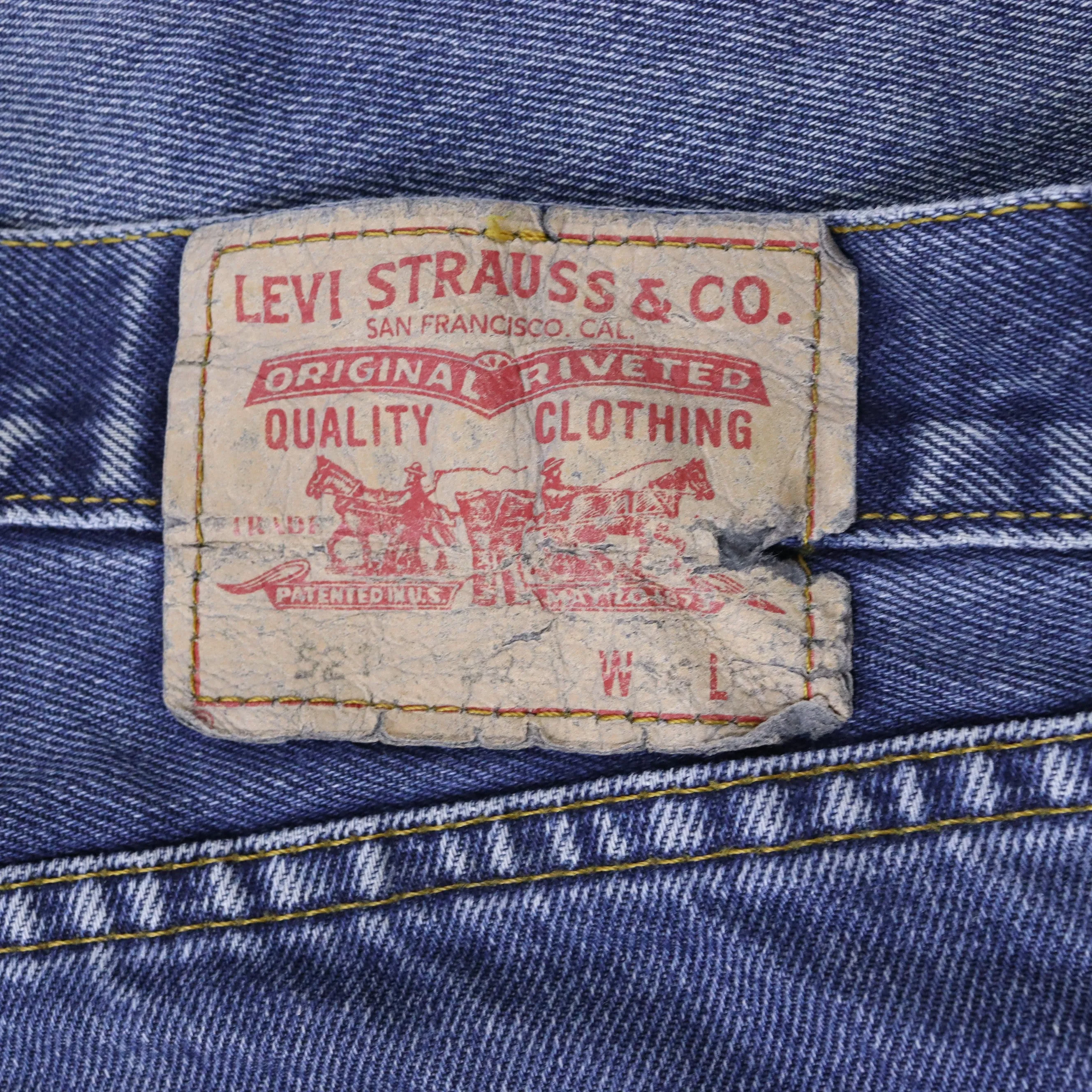 Levi's 521 Blue Jeans