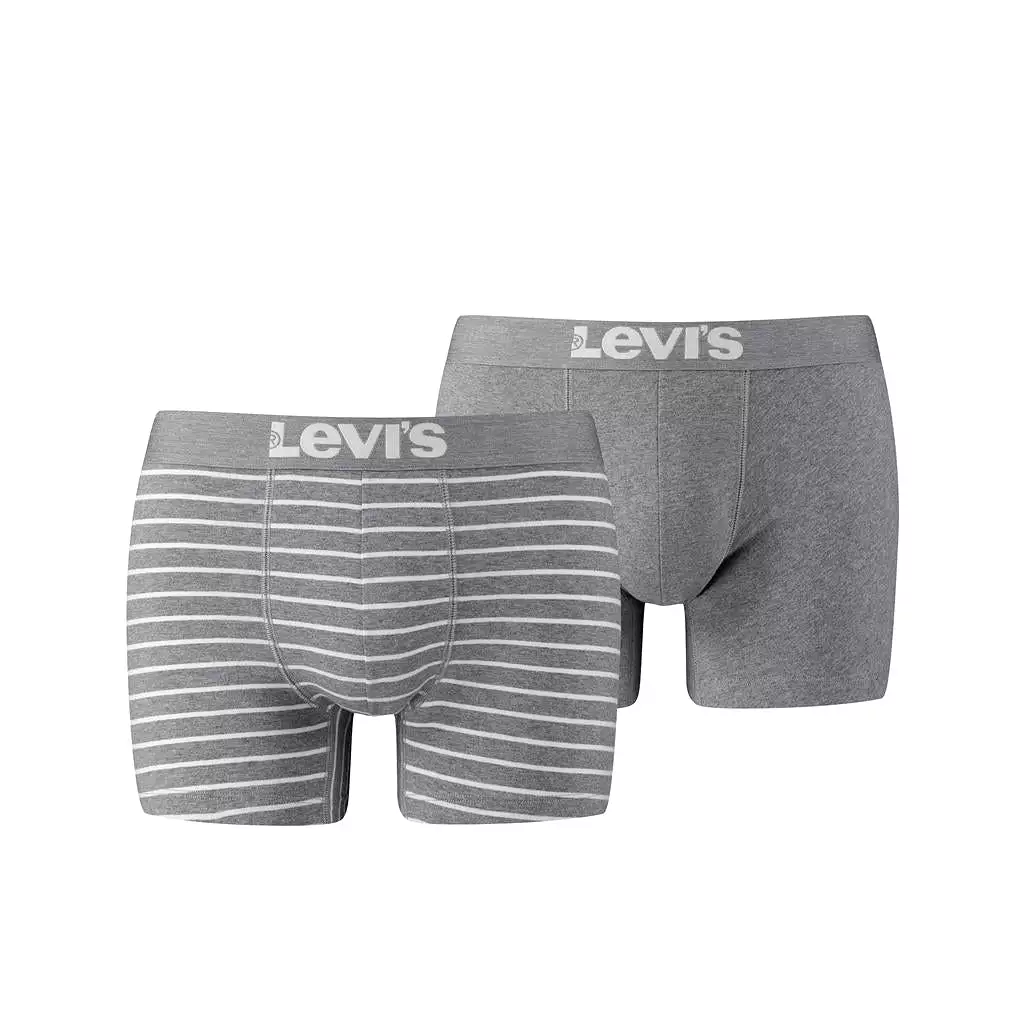 Levi's Men's Vintage Stripe Boxer Shorts/ Trunks (2-Pack)