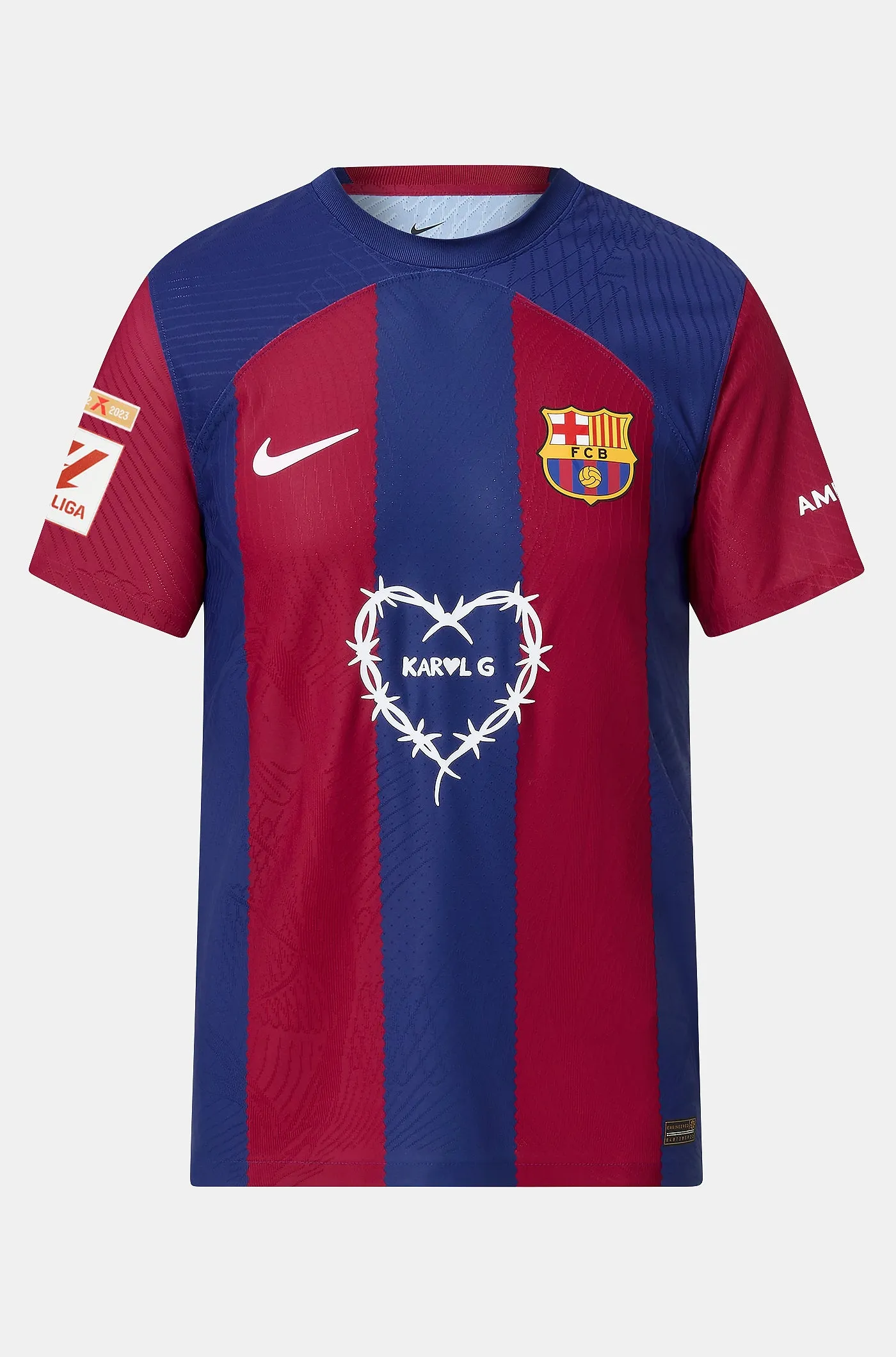 Limited Edition Karol G FC Barcelona men's home shirt 23/24 Player's Edition - F. DE JONG