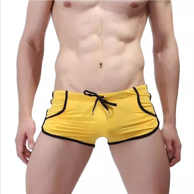 Low Waist Swim Short Trunks For Men