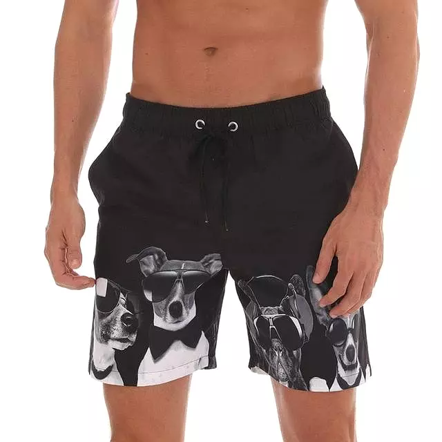 Men Beachwear Beach Shorts