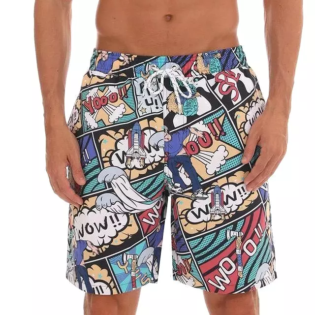 Men Beachwear Beach Shorts