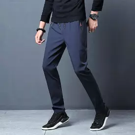 Men Casual Sweatpants - Stretch Slim Fit