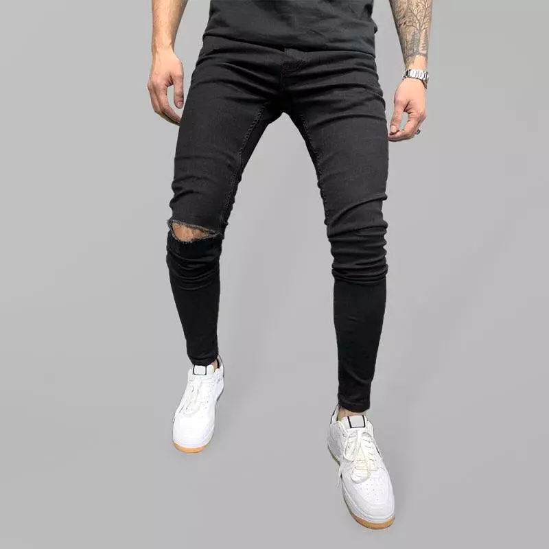 Men Ripped Skinny Fit Jean