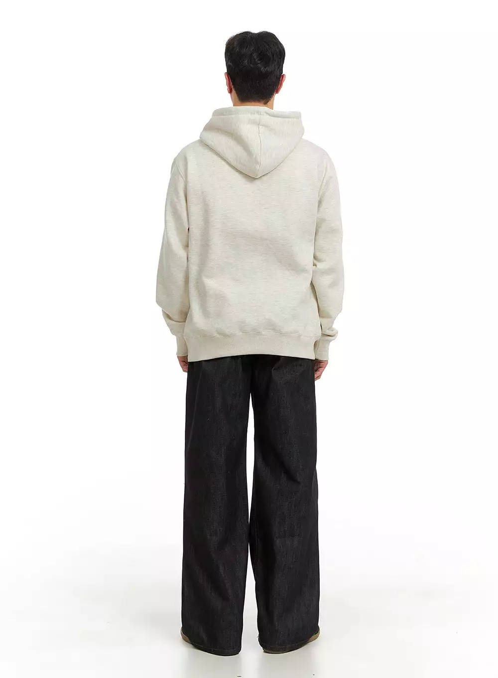 Men's Basic Hoodie IA402 / Light Beige