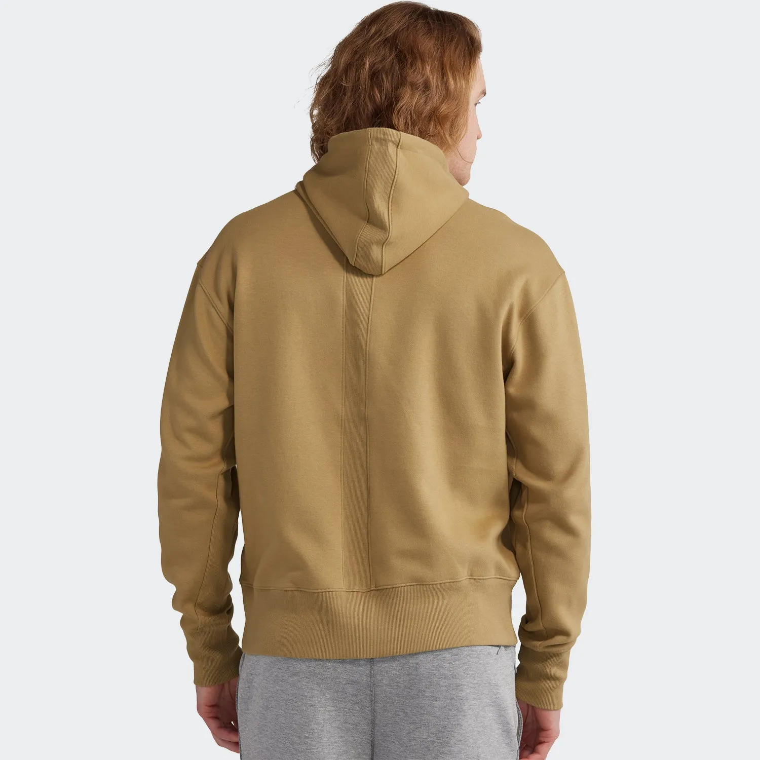 Men's Champion Life Tech Weave Hoodie Whole Wheat Khaki