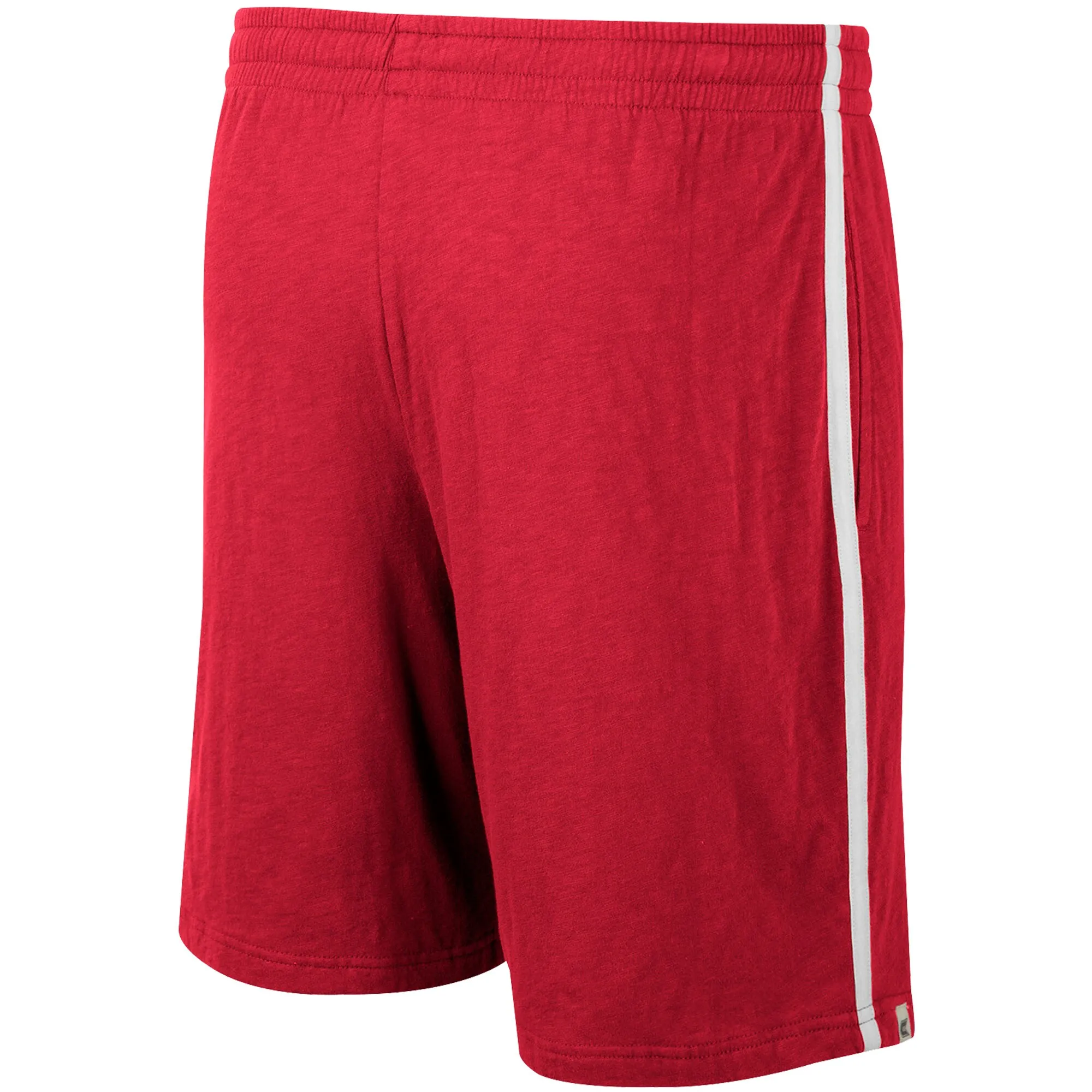 Men's Colosseum Cardinal Arkansas Razorbacks Thunder Slub Shorts