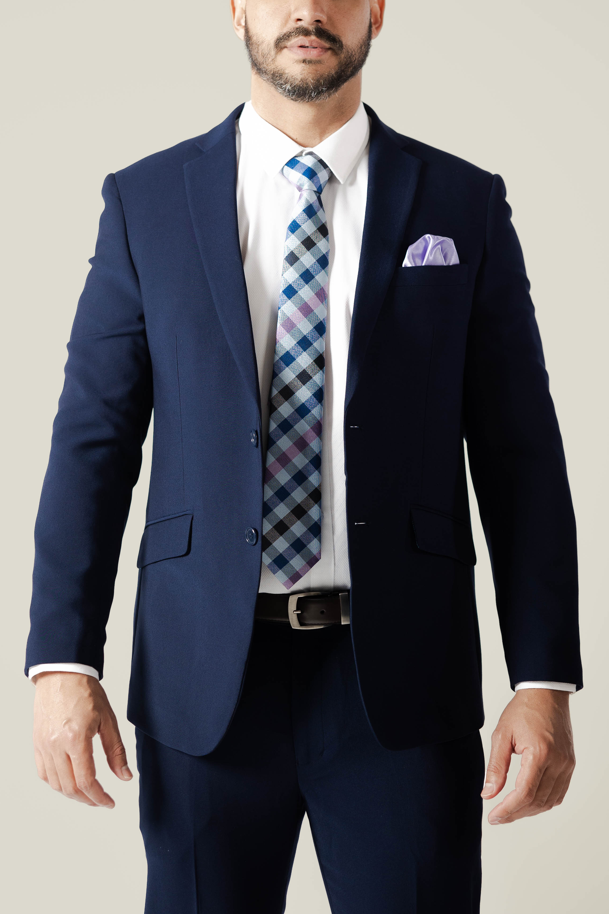 Men's Dark Horse Navy Suit Jacket